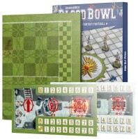 Blood Bowl High Elf Team Pitch and Dugouts Set