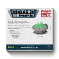 Battlefield in a Box Gothic Sector Castograd Holo Command Ta