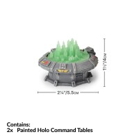 Battlefield in a Box Gothic Sector Castograd Holo Command Ta