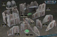 Battlefield in a Box Gothic Sector Castograd Holo Command Ta