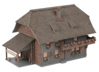 Faller Uhrenmacherhaus mit Figur Jubiläumsmodell H0 6