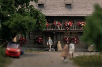 Faller Uhrenmacherhäusle mit Figur Jubiläumsmodell
