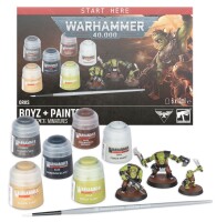 Warhammer 40.000 Orks Boyz + Paints Set