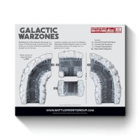 Battlefield in a Box Galactic Warzones Rebel Outpost Trenchl