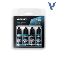 Vallejo True Metallic Metal Hydra Turquoise Paint Set (4) 2