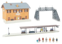 Faller Aktions-Set Bahnhof Eisele an der Halde H0 6