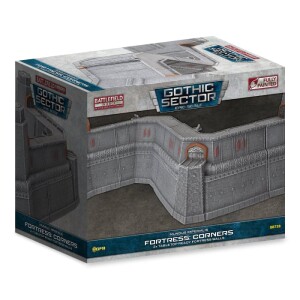 Battlefield in a Box Mundus Imperialis Fortress Ends Walls