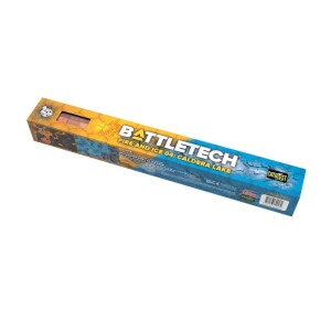 BattleTech Battlemat Fire and Ice 04: Caldera Lake Hex Mat
