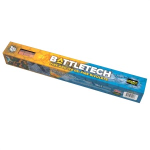 BattleTech Battlemat Fire and Ice 05: Fire Rivulets Hex Mat