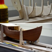 Kleine Schiffswerft / Helling für Schiffsmodellbau (Sma