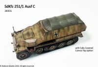 Sd.Kfz. 251/1 Ausf C 1/56 28mm 4