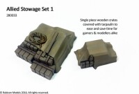 Allied Stowage Set 1 1/56 28mm 4
