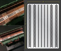 Chevrons Airbrush Stencil (Terrain/Vehic gallery
