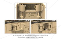 Meng British Heavy Tank Mk.V Female 1/35 3