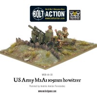 US Army M2A1 105mm Howitzer 28mm gallery