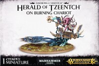Tzeentch Herald on Burning Chariot [GW W gallery