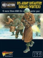US Army Infantry Squad in Winter Clothing 28mm