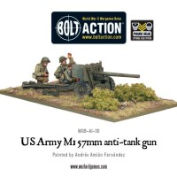 US Army M1 57mm Anti-Tank Gun 28mm 2