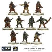 US Army Veterans Squad Winter 28mm 2