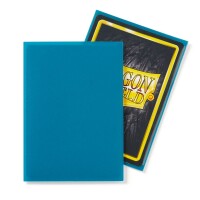 Dragon Shield Matte Petrol 100 protective Sleeves 2