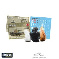 Chi-Ha Platoon Japanese Medium Tanks 28mm 5