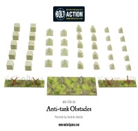 Anti-Tank Obstacles plastic box set 28mm 2