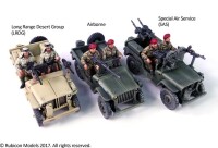Willys MB 1/4 Ton 4x4 Truck Commonwealth 1/56 28mm 3