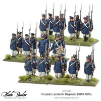 Prussian Landwehr Regiment 1813-1815 28mm 2