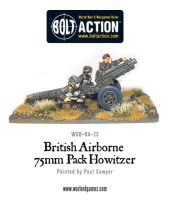 British Airborne 75mm Howitzer and Crew  gallery