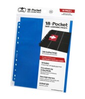 18-Pocket Pages Side-Loading Blue gallery