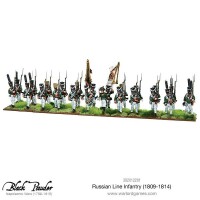 Napoleonic Russian Line Infantry 1809-1814 28mm 2