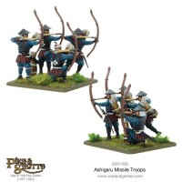 Pike & Shotte Ashigaru Missile Troops 28mm 3