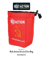 Bolt Action Soviet Army Dice Bag and Red gallery