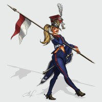 Basia The Chevaux - Legere of the Guard  gallery