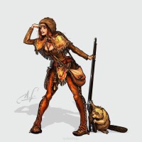 Ruby the Trapper 54mm gallery