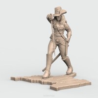 Dixie from the Confederate Cavalry 54mm 2