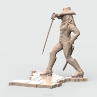 Dixie from the Confederate Cavalry 54mm 3