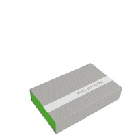 Half-Size Magnetbox 55 mm grün -leer- 3