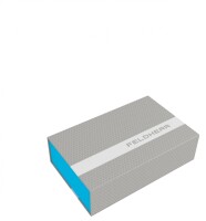 Half-Size Magnetbox 75 mm blau -leer- 3