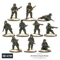 US Airborne Squad (Winter) 28mm 2