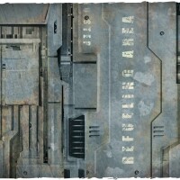 Deep Cut Studio Wargames Terrain Mat Space Hulk 4x6 4