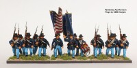 American Civil War Union Infantry 1861-1865 28mm 2