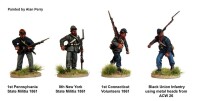 American Civil War Union Infantry 1861-1865 28mm 4
