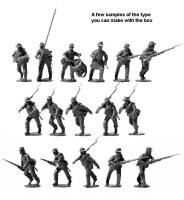 American Civil War Confederate Infantry 1861-1865 28mm 2
