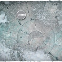 Deep Cut Studio Wargames Terrain Mat Frostgrave 4x4 3