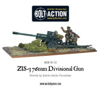 Soviet ZIS-3 76mm Divisional Gun 28mm gallery