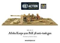 Afrika Korps 5cm PaK 38 Anti-Tank Gun 28mm 3