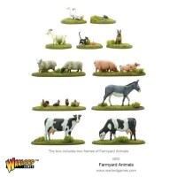 Farmyard Animals 28mm 2
