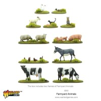 Farmyard Animals 28mm 3