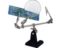 Helping Hand mit Lupe (Halter mit Lupe)